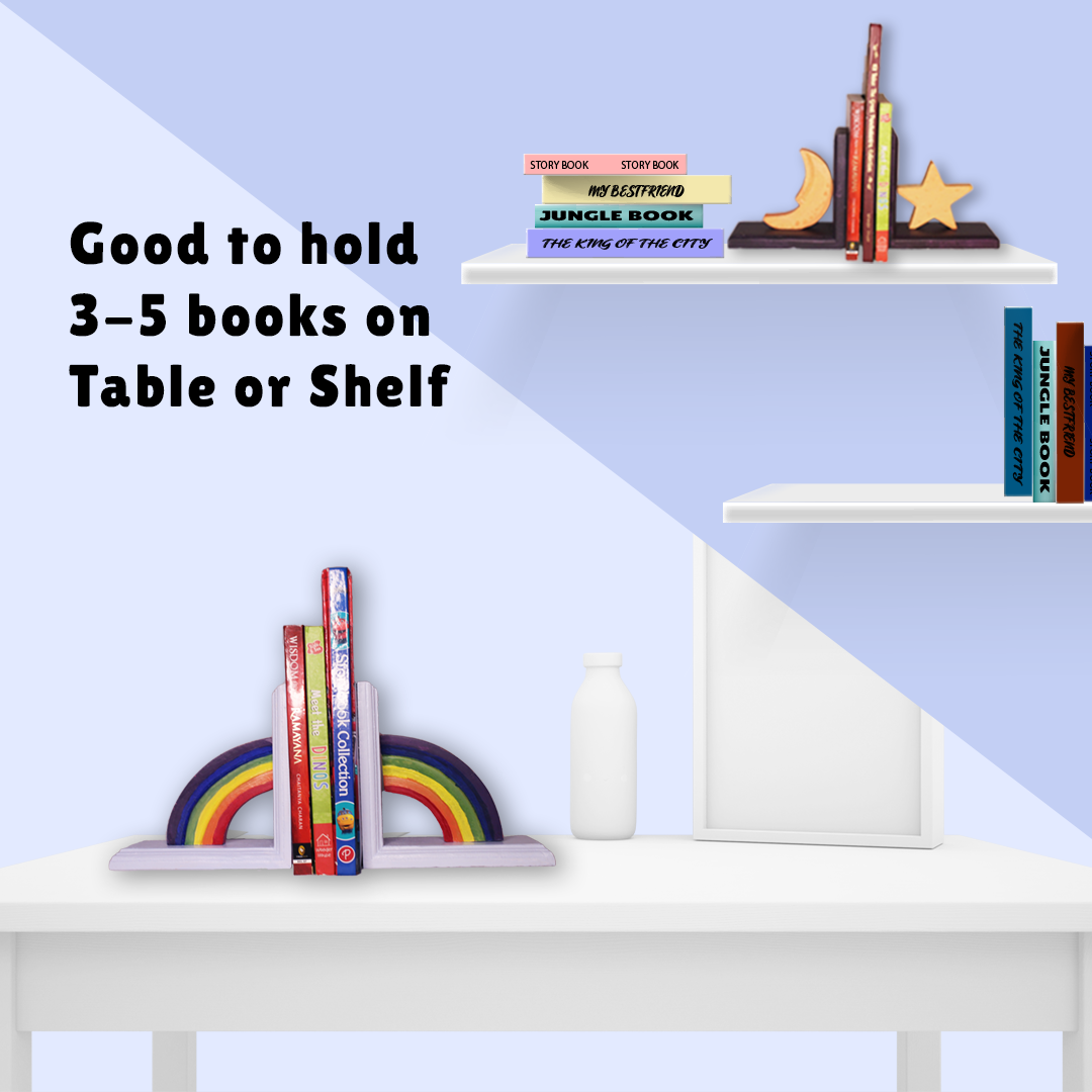 Rainbow Book End