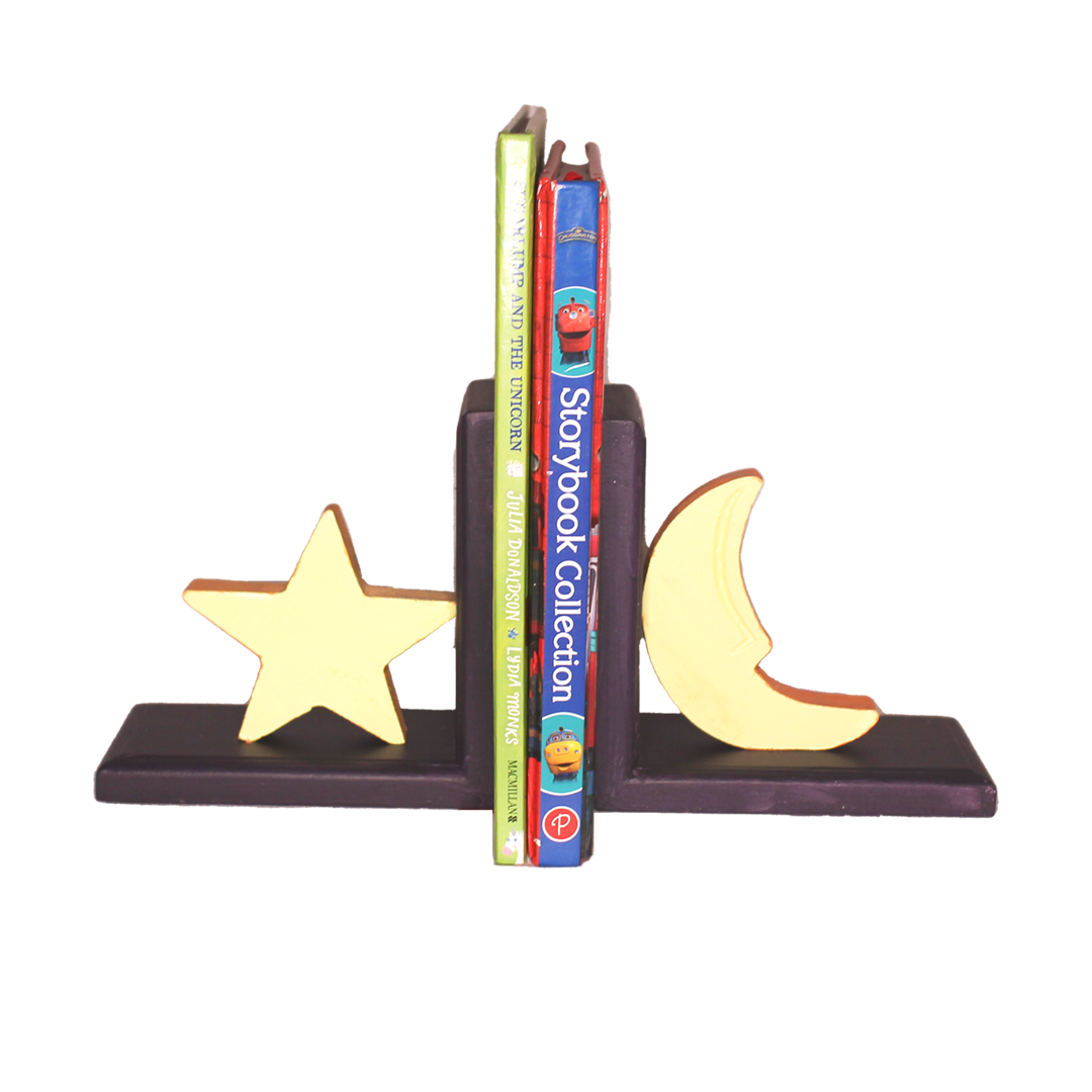 Star & Moon Bookend