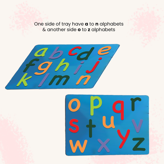 English Small Alphabets Magnetic Board