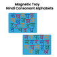 Hindi Consonants Magnetic Board