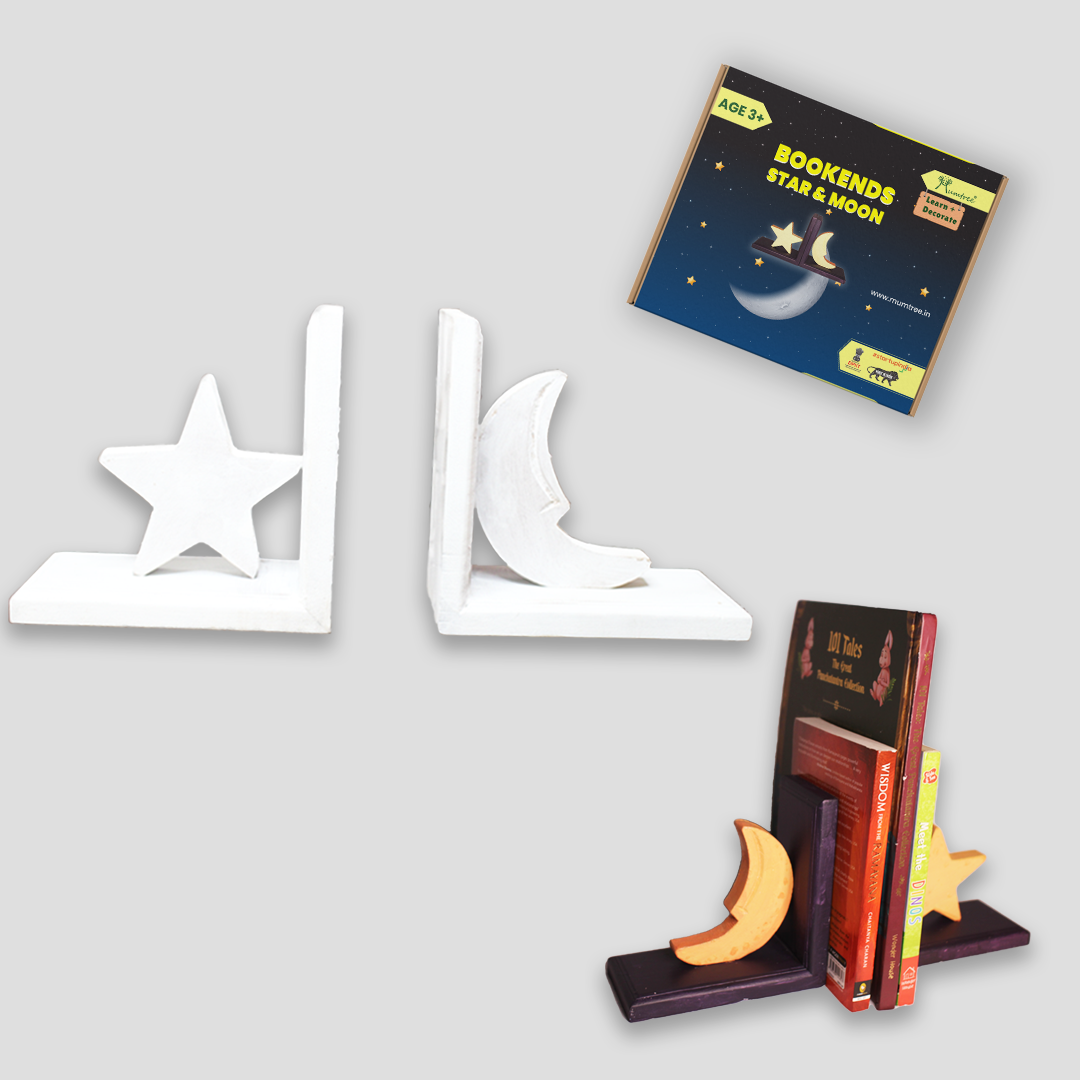 Star & Moon Bookend