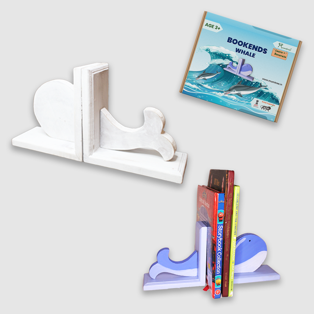 Whale Bookend