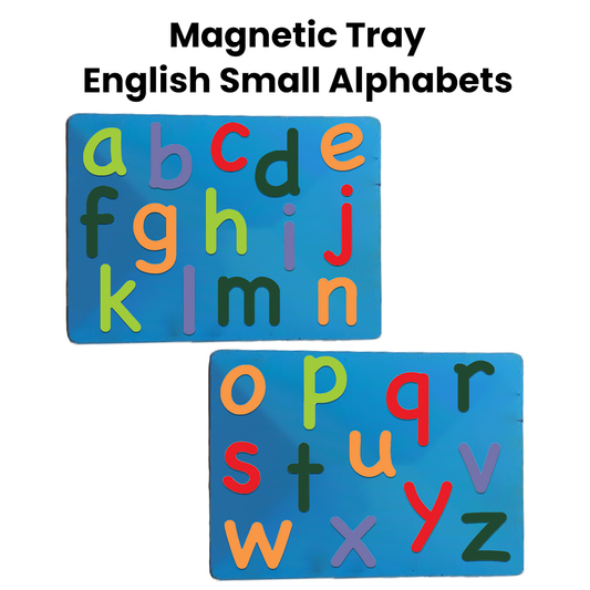 English Small Alphabets Magnetic Board