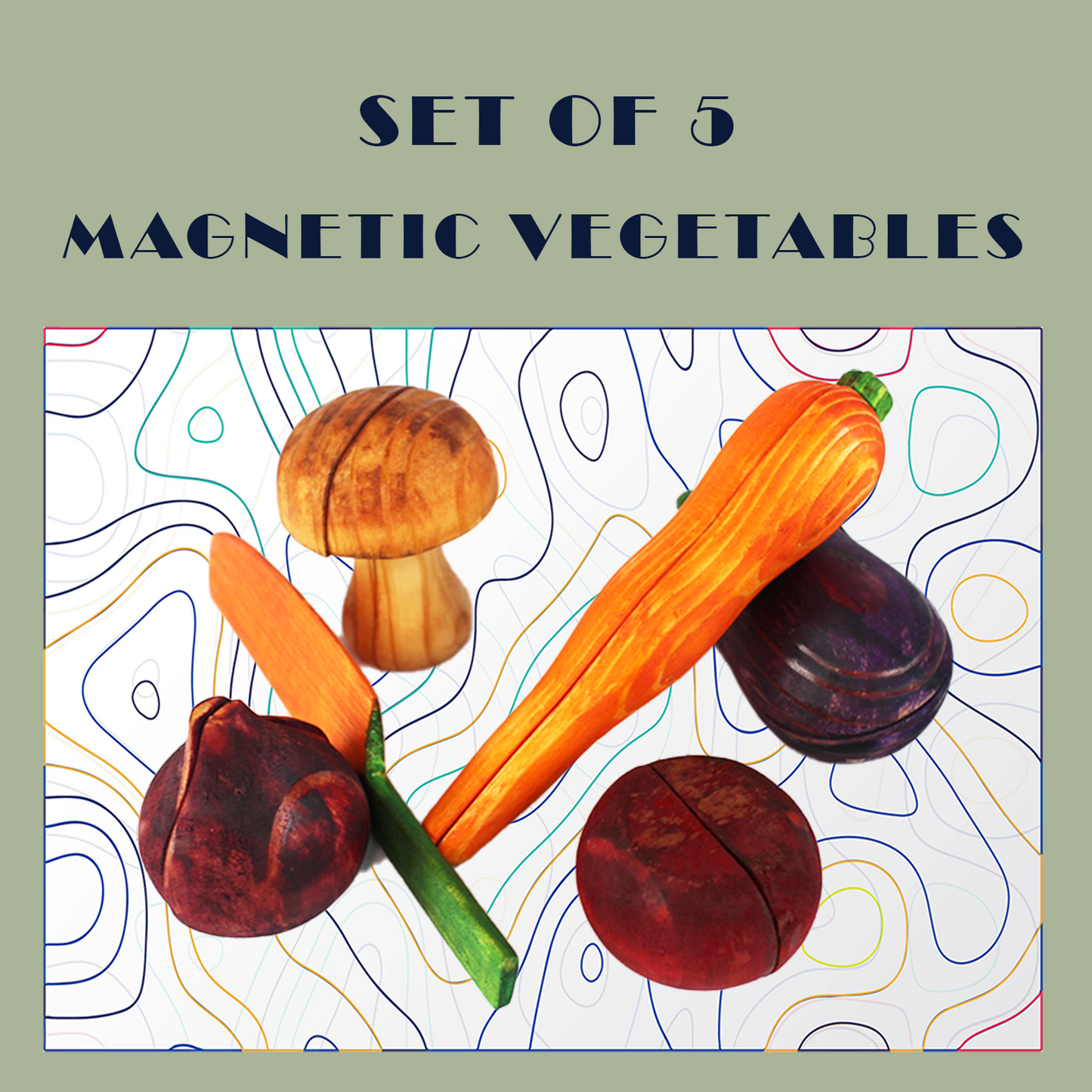 Magnetic Vegetables